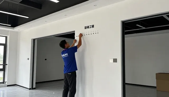 马鞍山启航装饰工程有限公司服务回访客户，提供商铺装修支持